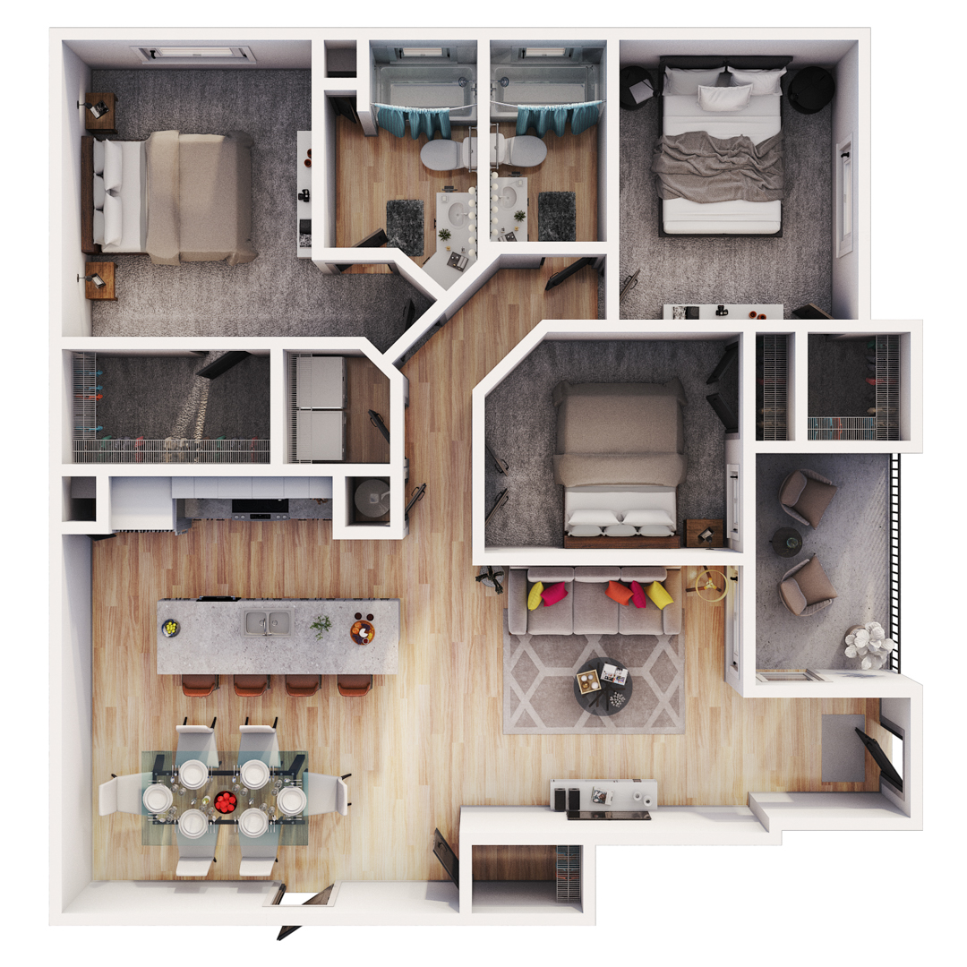 C2A floor plan