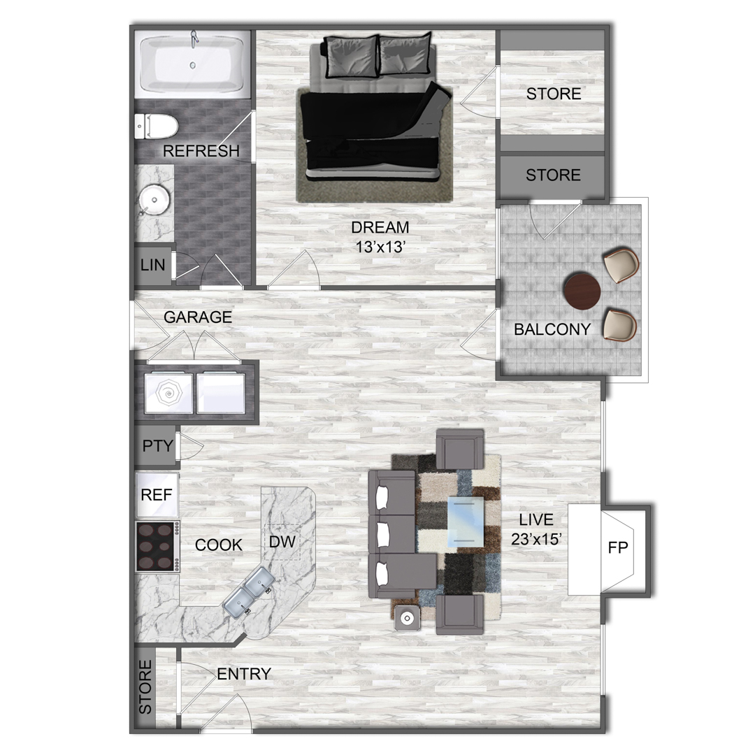 A2G floor plan
