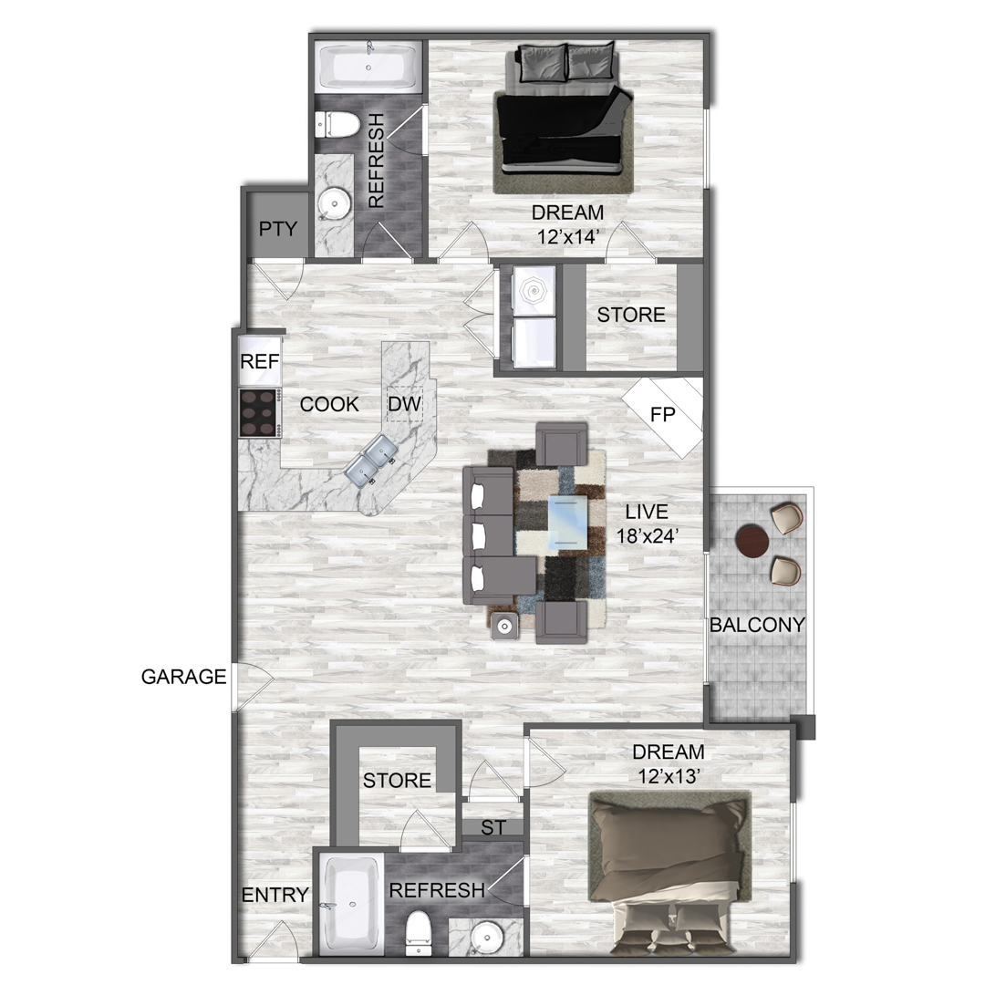 B4G floor plan