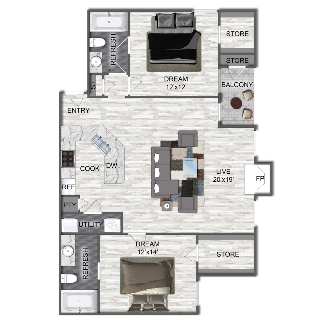 B1 floor plan