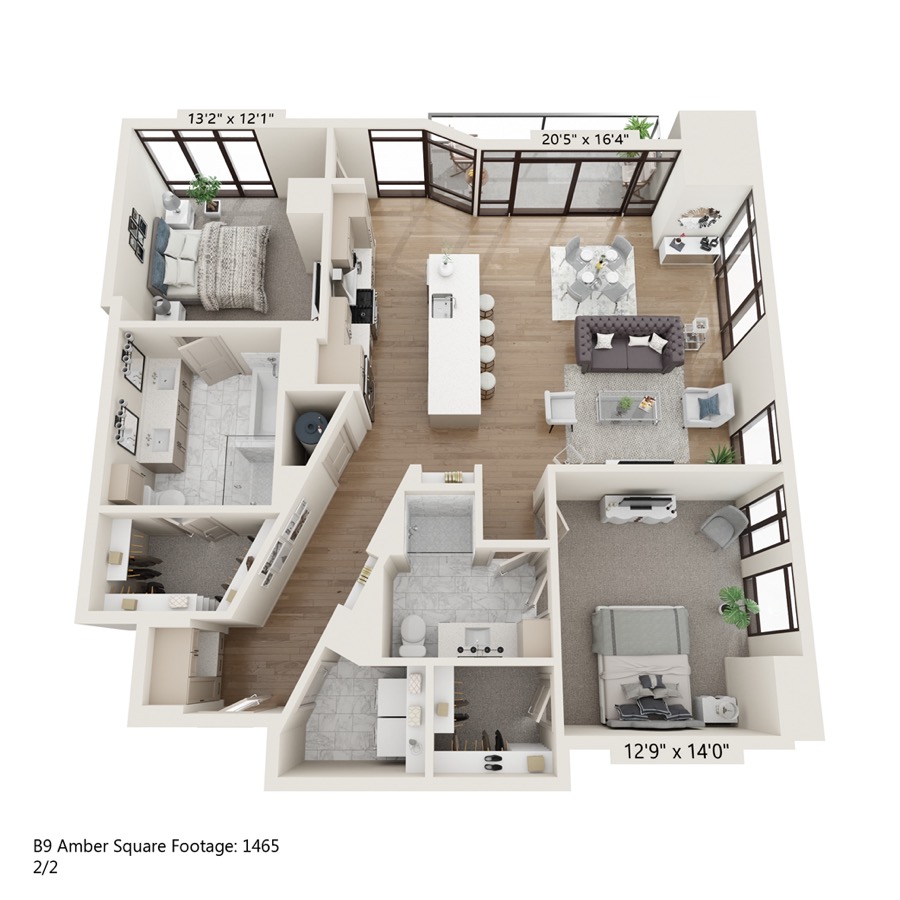 Amber 1465 floor plan