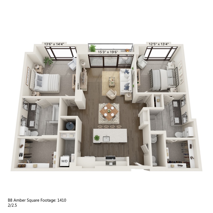 Amber 1410 floor plan