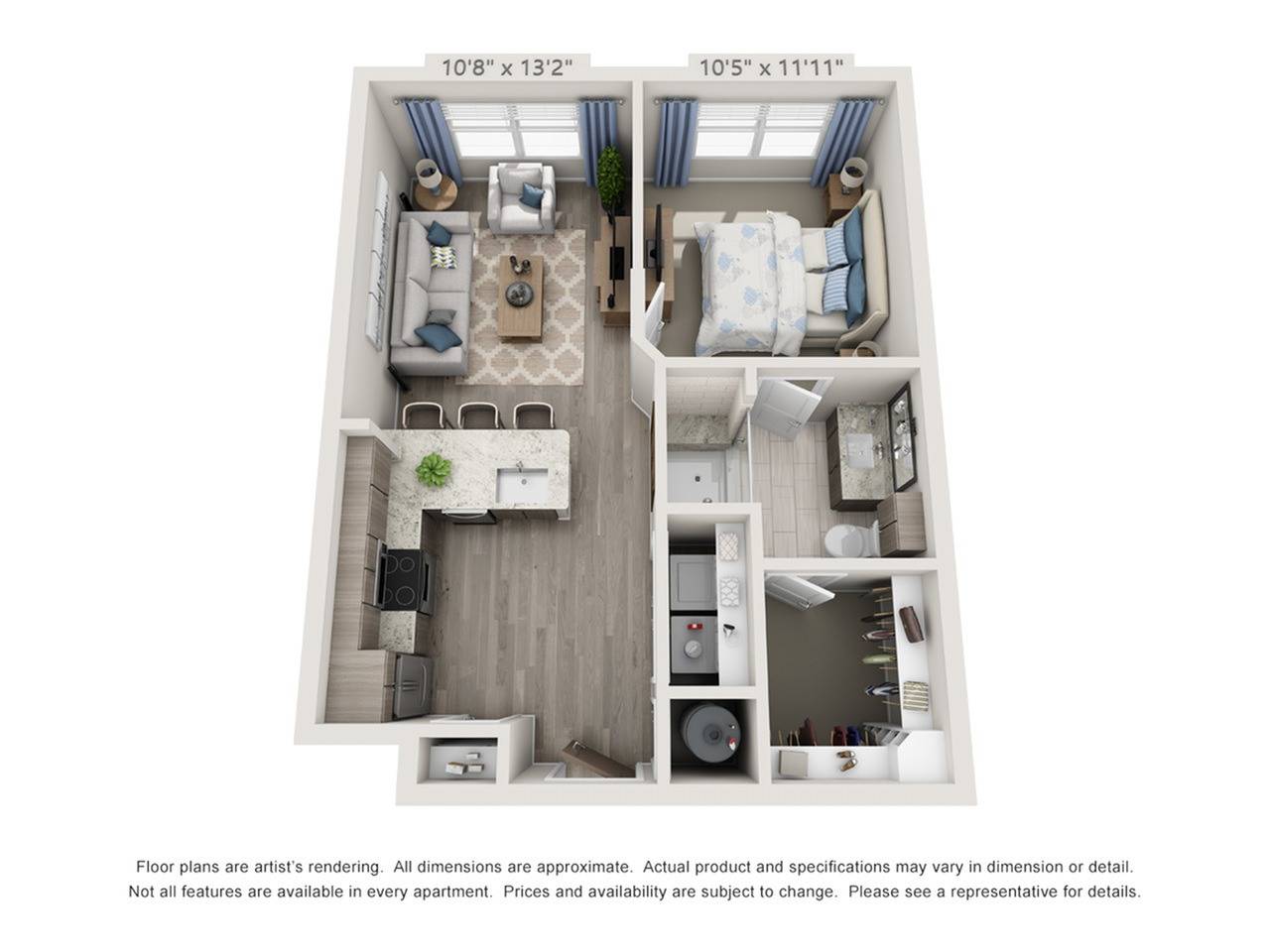 A1 floor plan