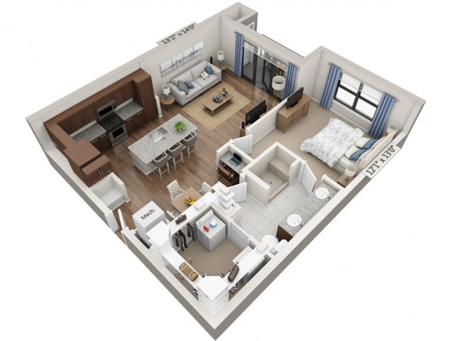 Libretto floor plan