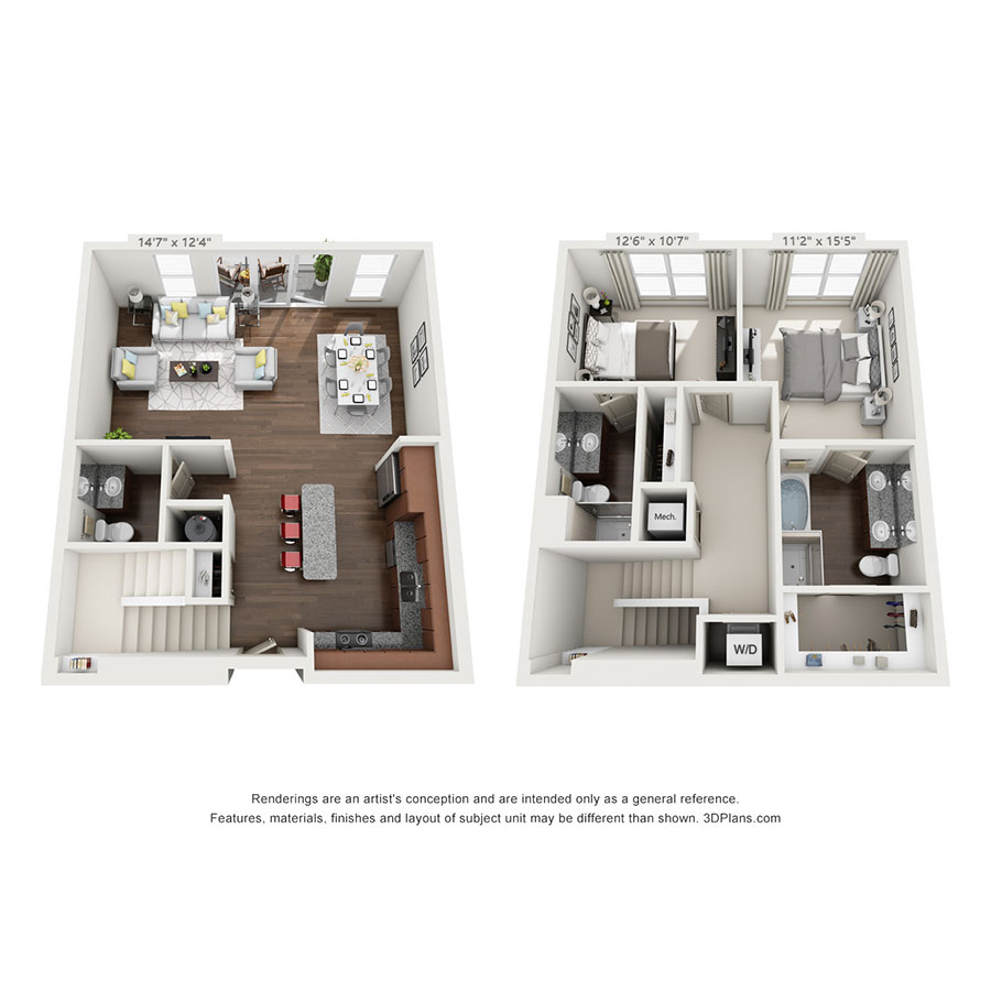 TH3 floor plan