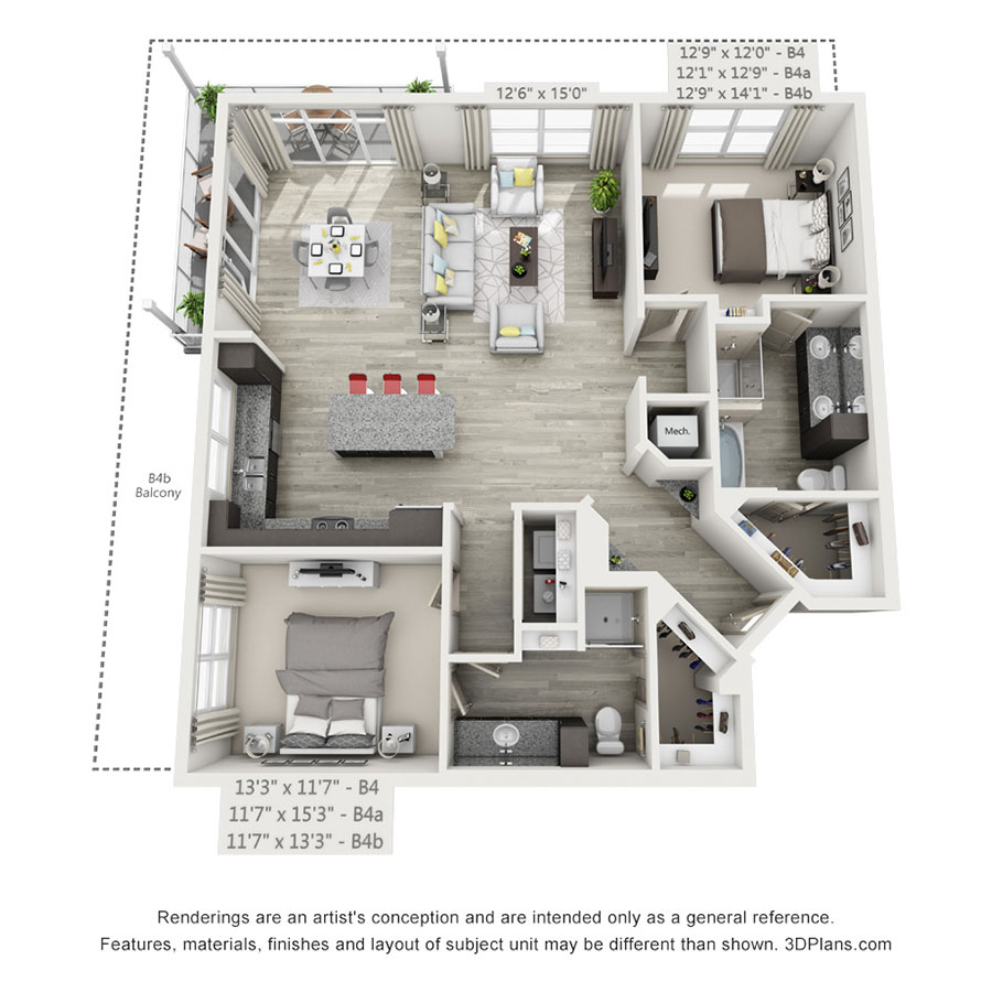 B4a floor plan