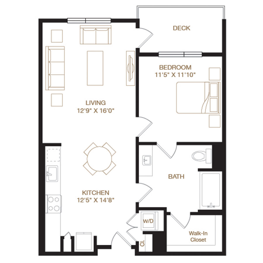 Mission floor plan