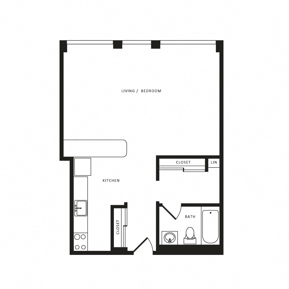 Studio-S05 Classic floor plan