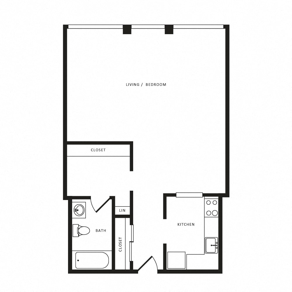Studio-S06 Classic floor plan