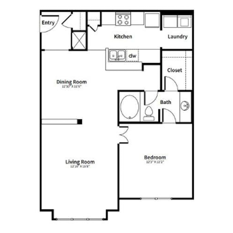 A3 floor plan