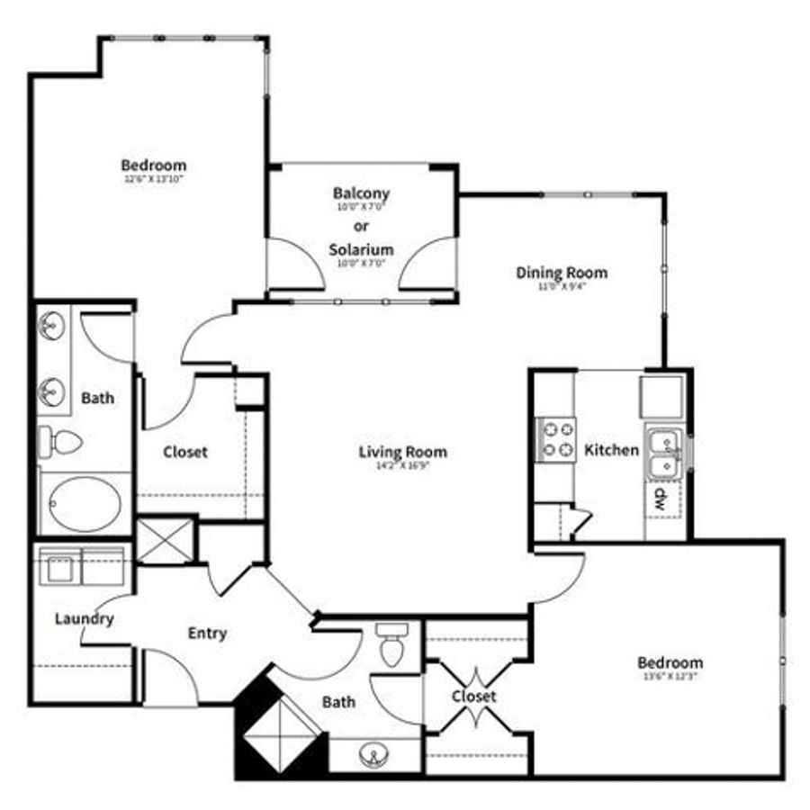 B2 floor plan