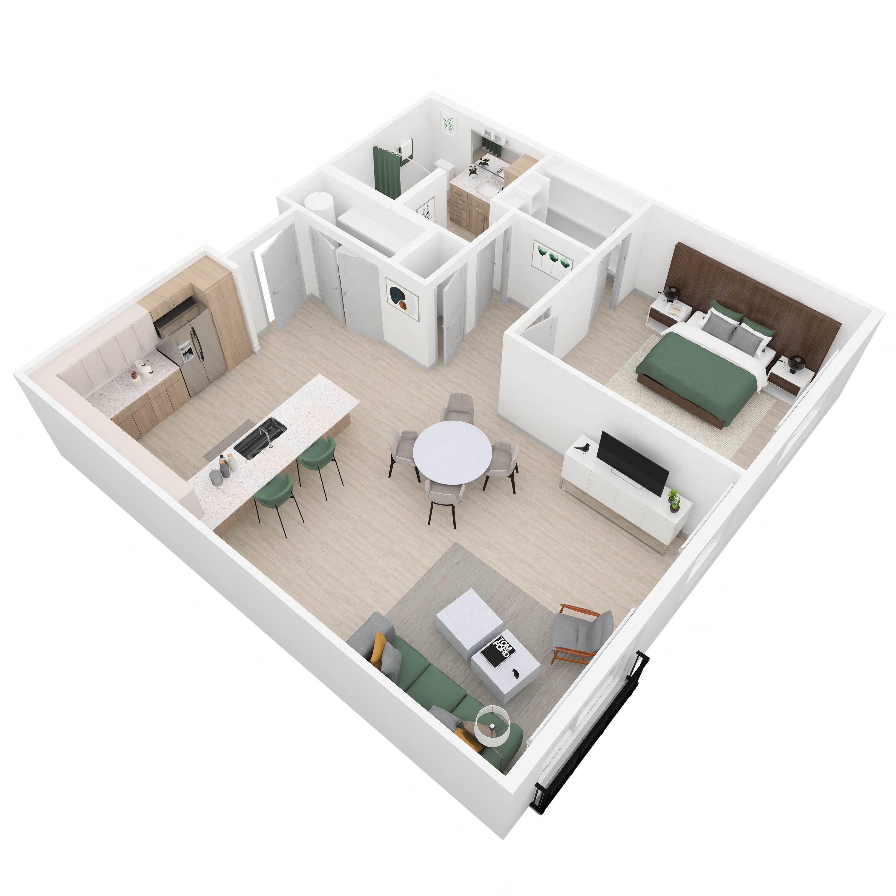 A6 floor plan