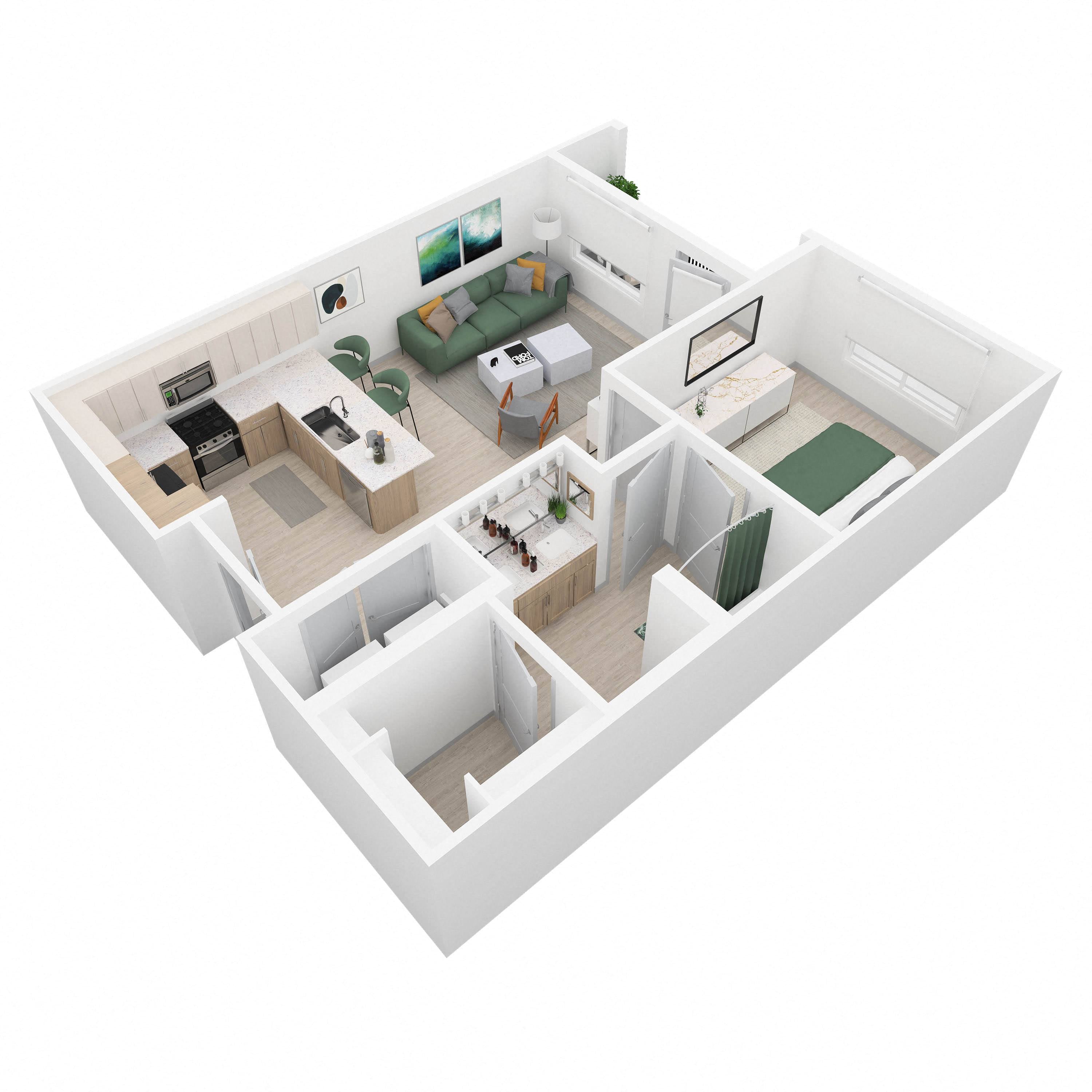 A1 floor plan