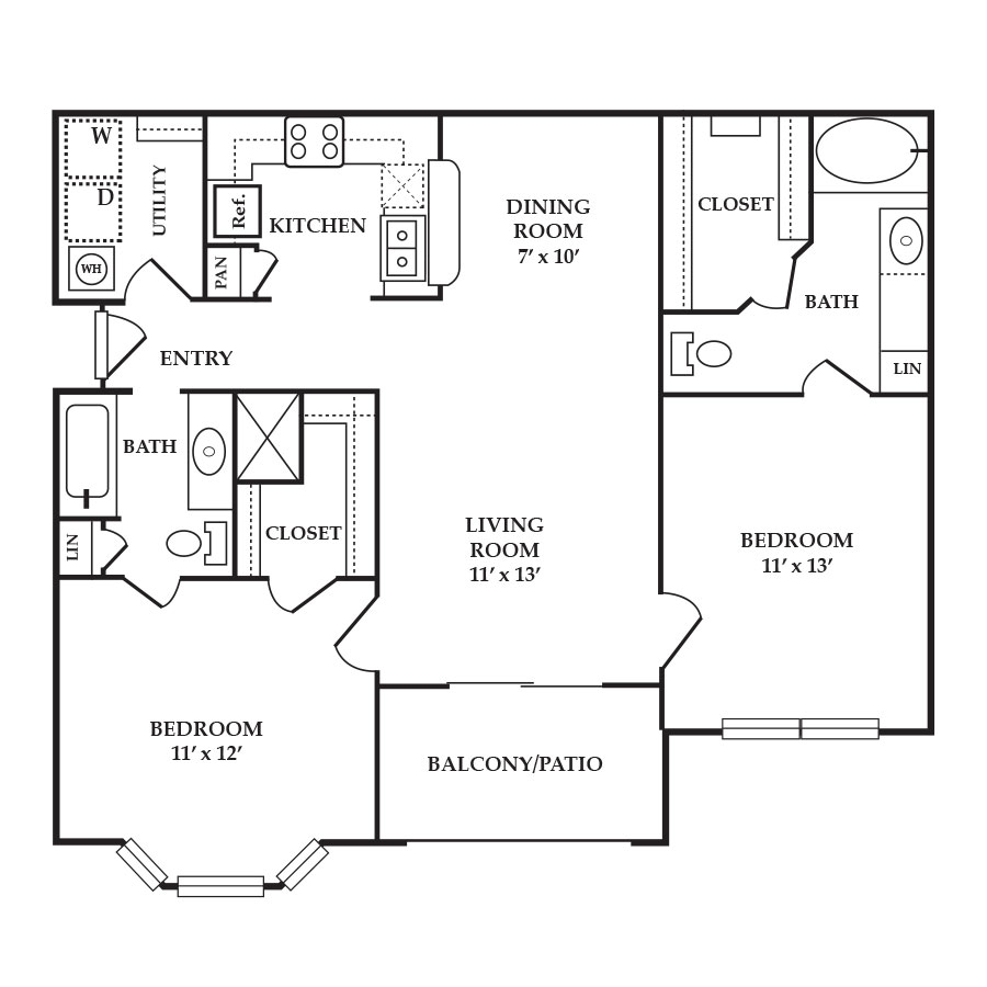 D1 floor plan