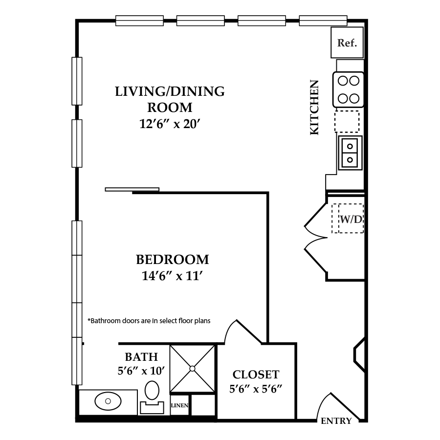 A2 floor plan