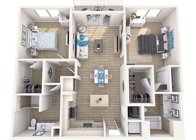 Pompano floor plan