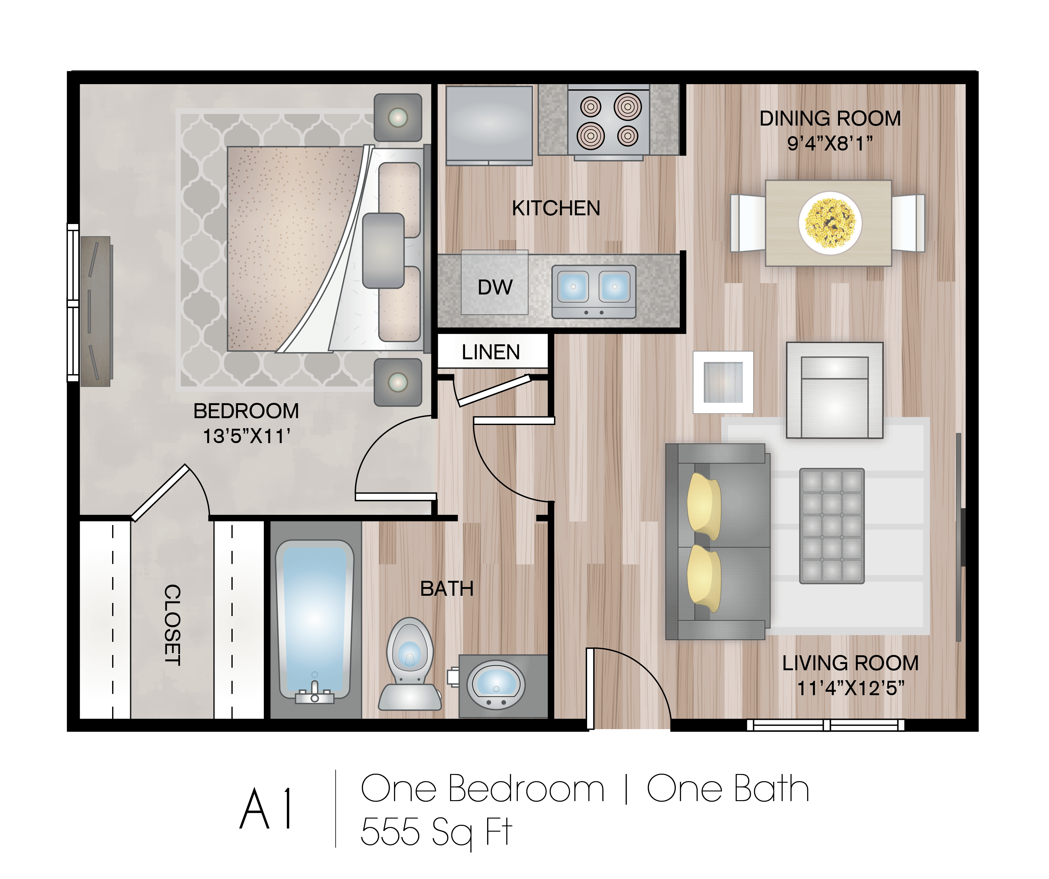 A1R floor plan