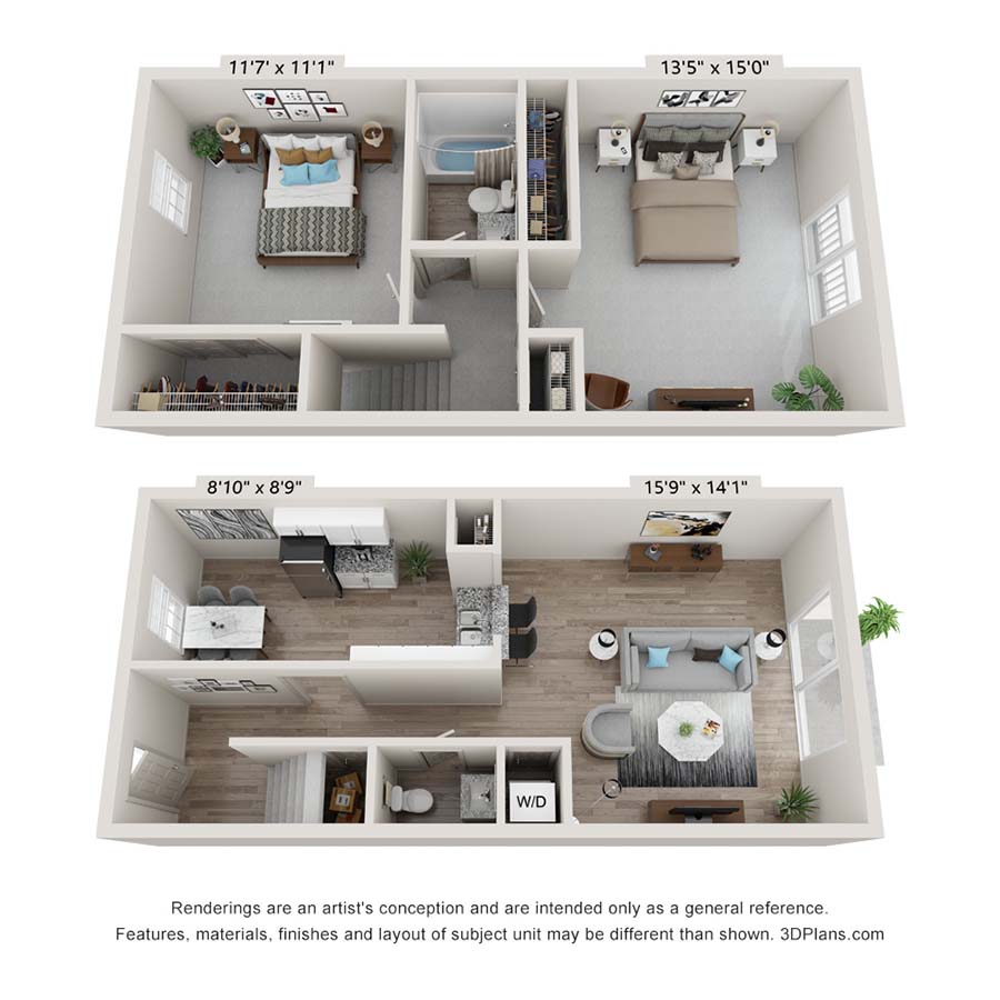 2H floor plan
