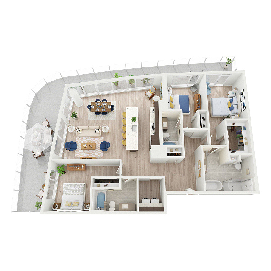 PH5 floor plan