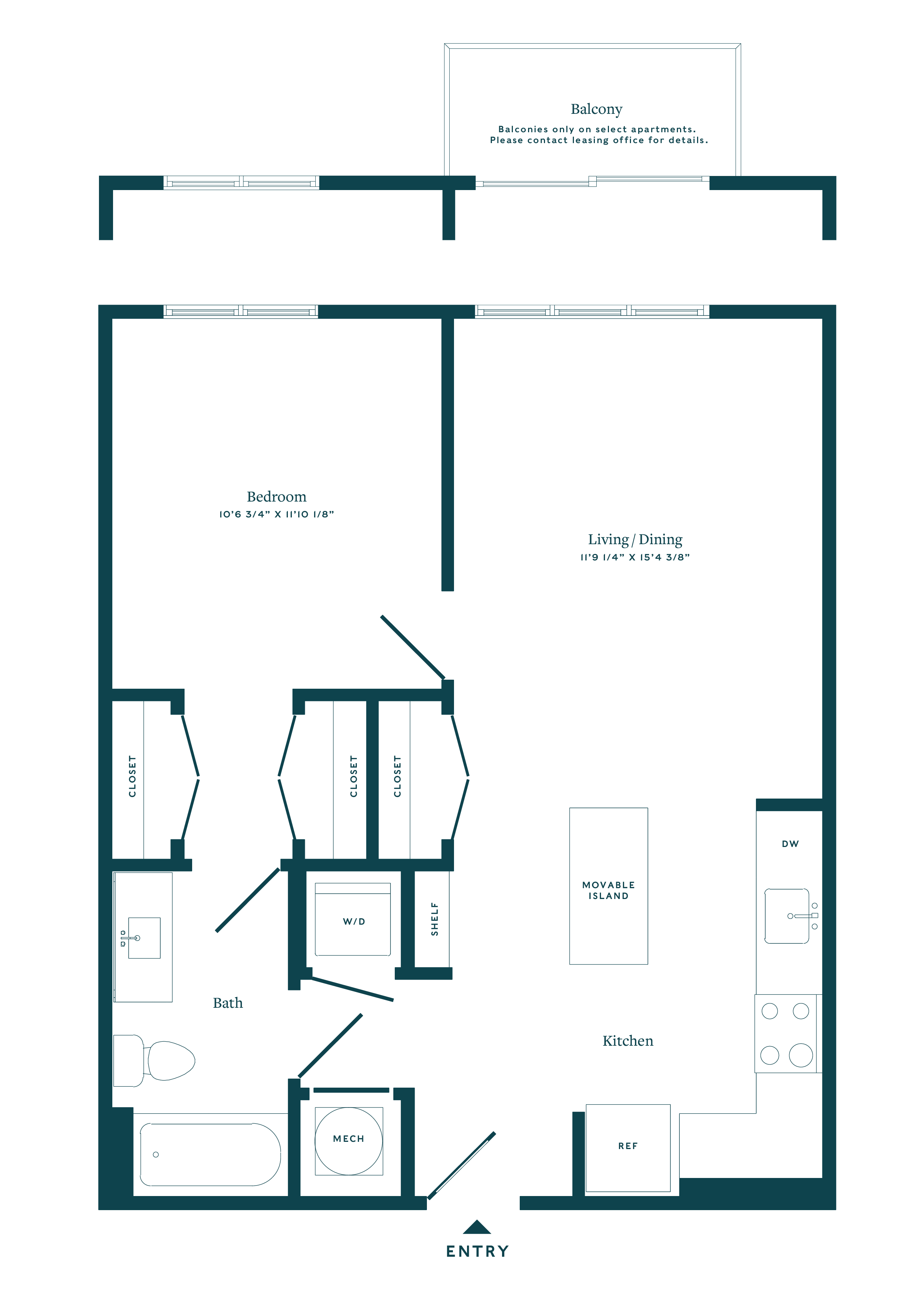A6 floor plan