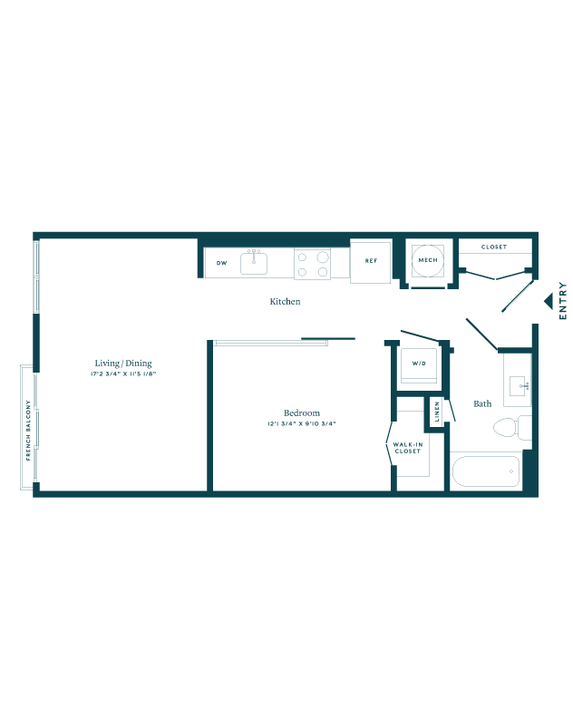 A4 floor plan