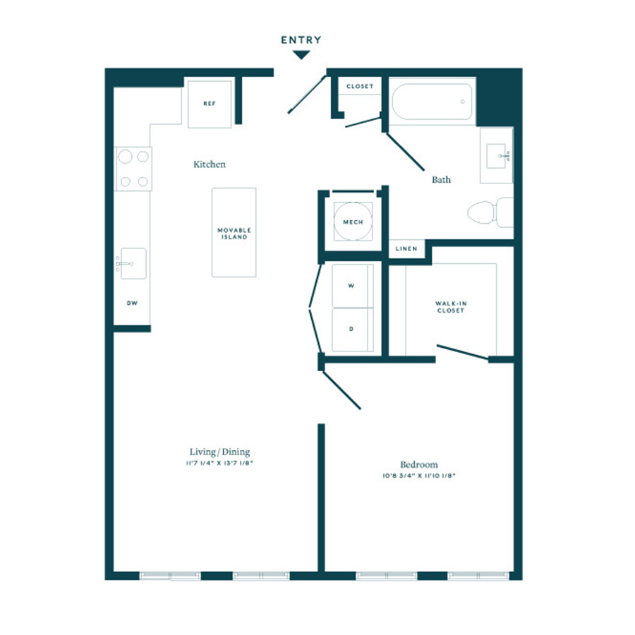 A06 Type A floor plan