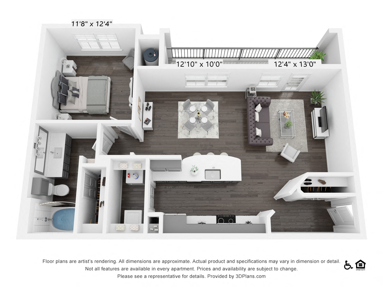 A1B floor plan