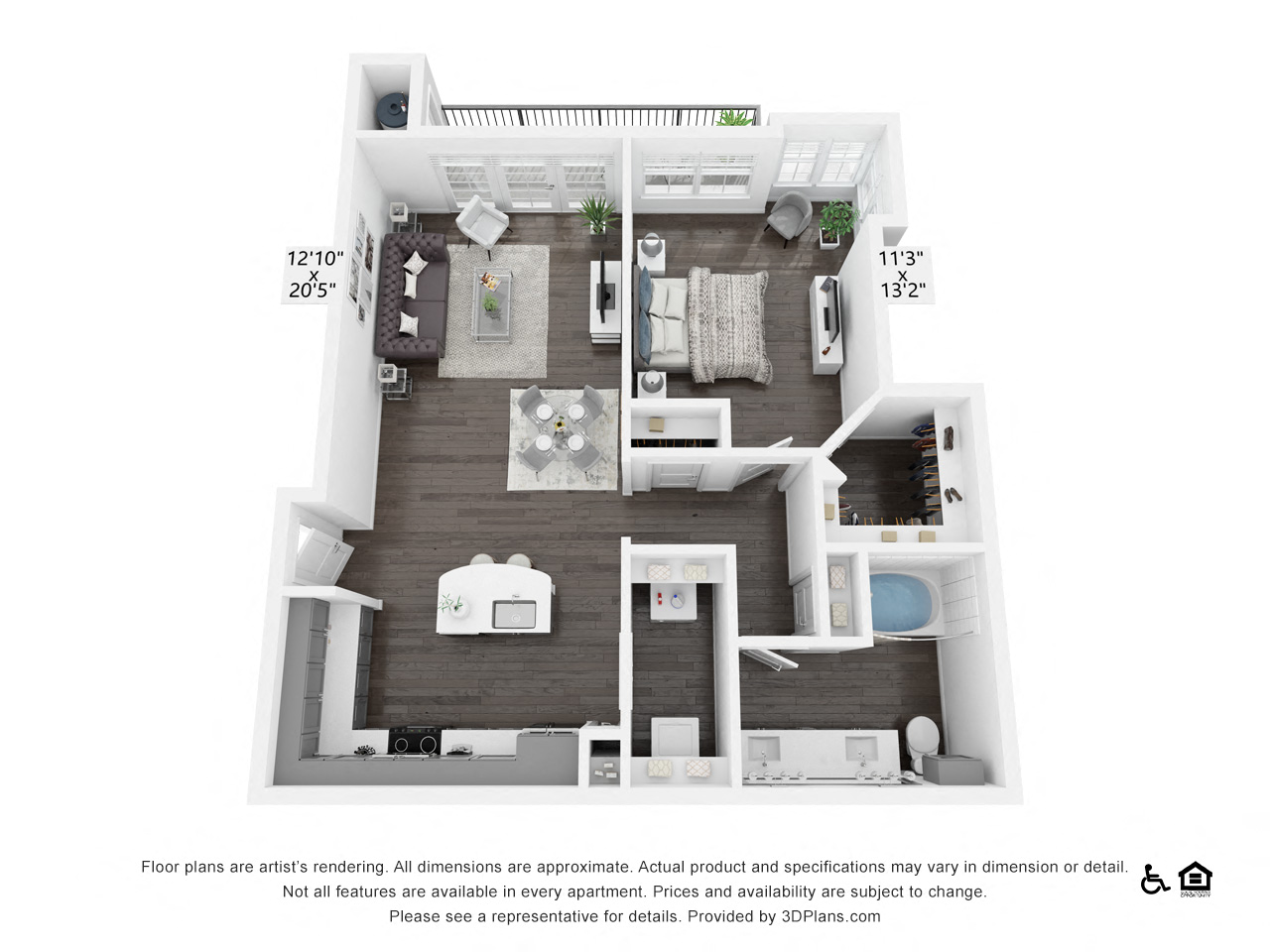 A2A floor plan