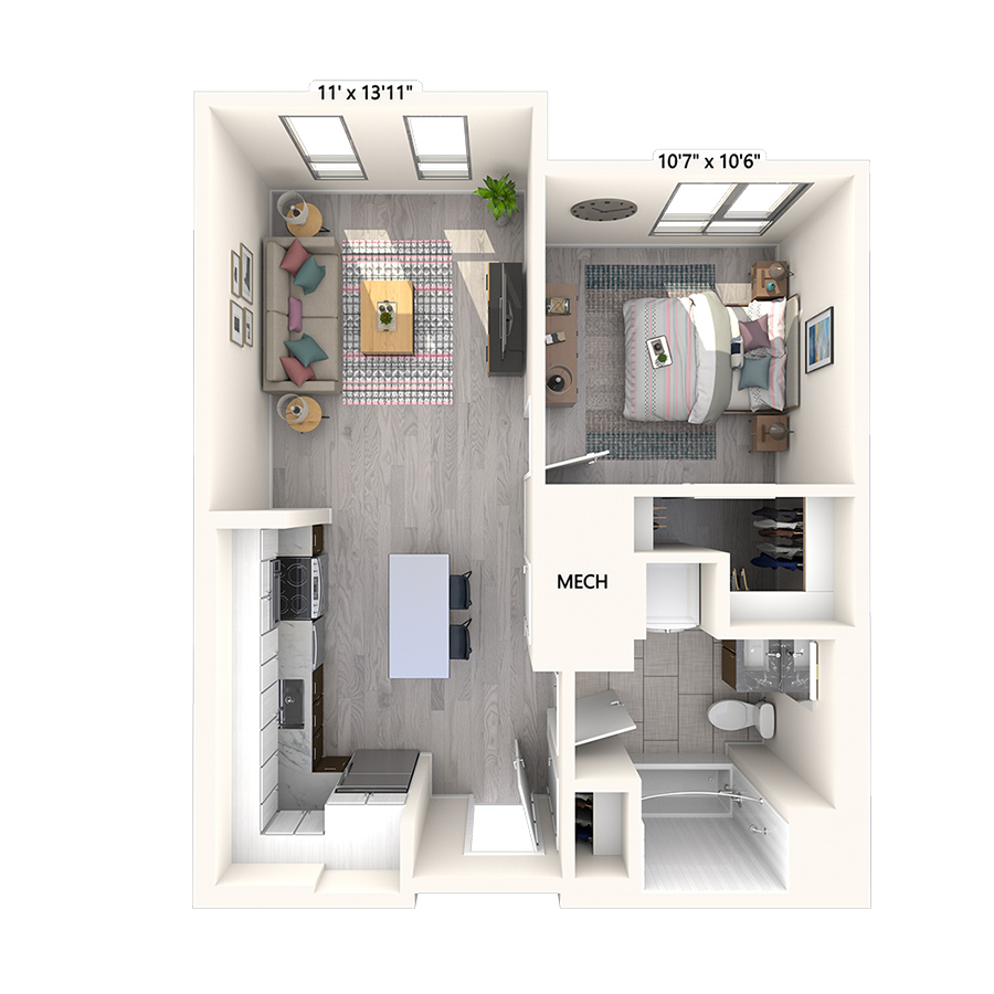 W-B9 floor plan