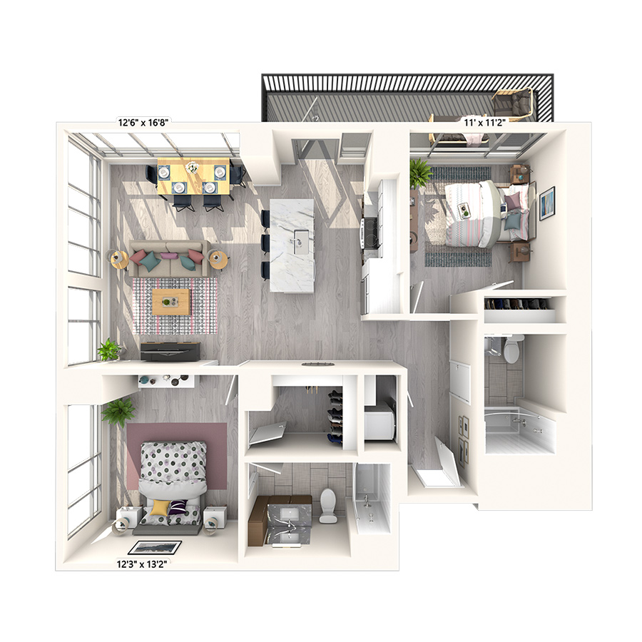 T-D3 floor plan