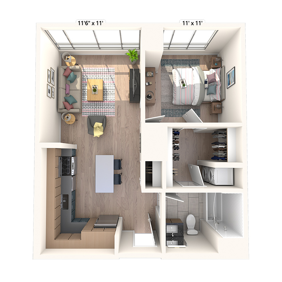 T-B6 floor plan