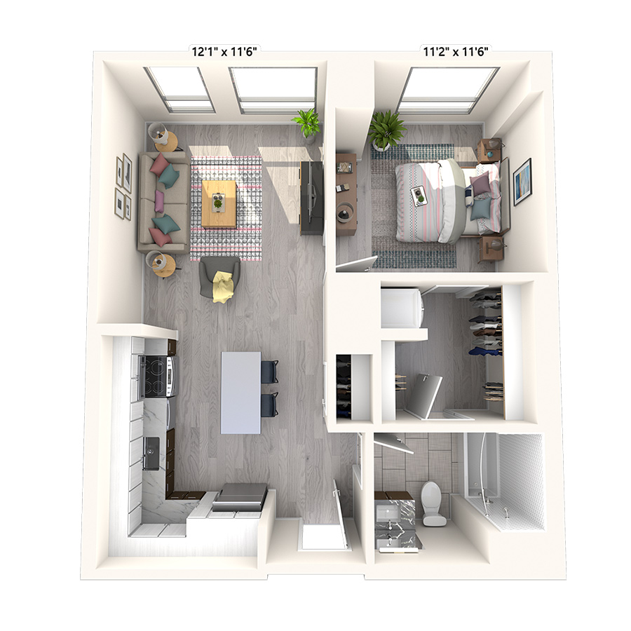 T-B7 floor plan