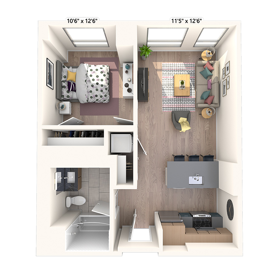 T-B3 floor plan