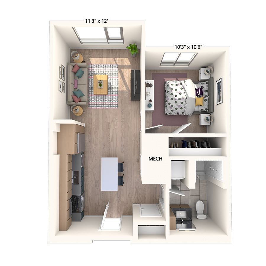 W-B16 floor plan
