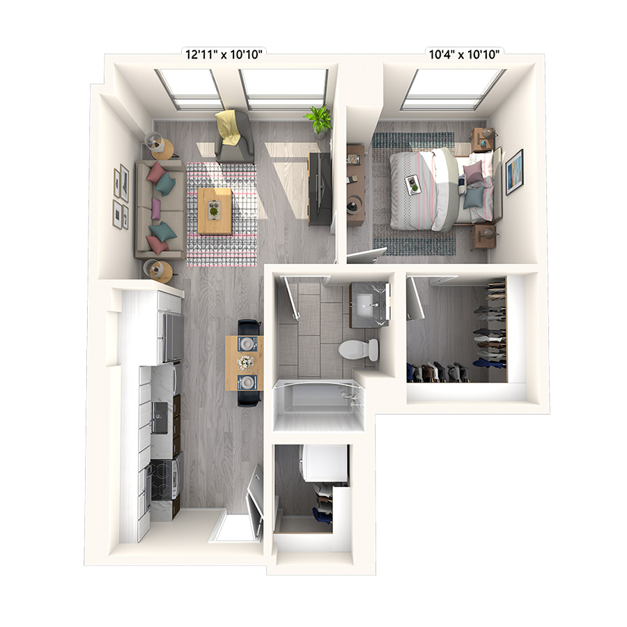 T-B5 floor plan