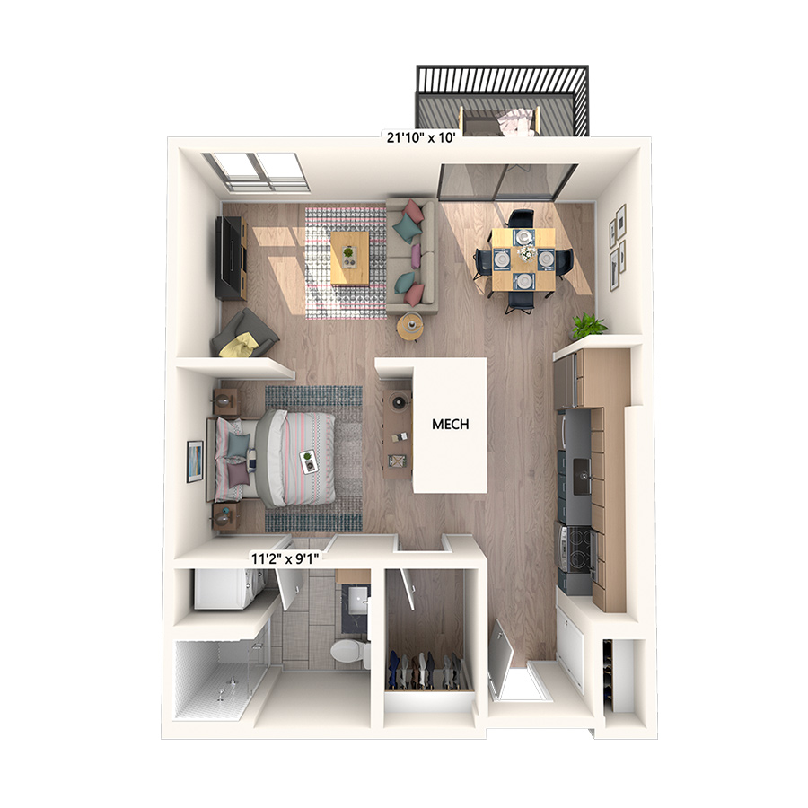 W-B4 floor plan