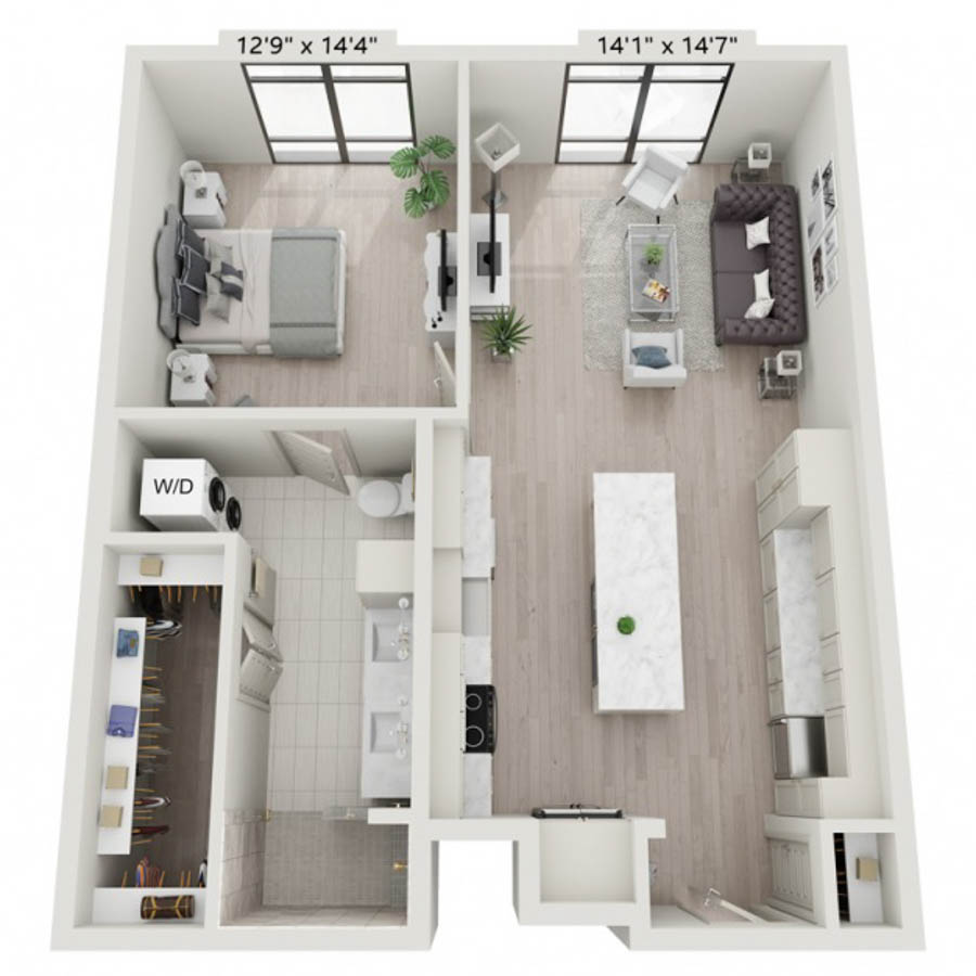 A4 floor plan