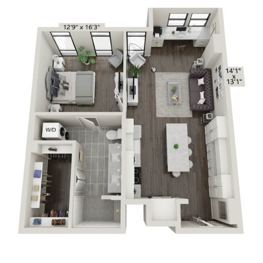 A3 floor plan