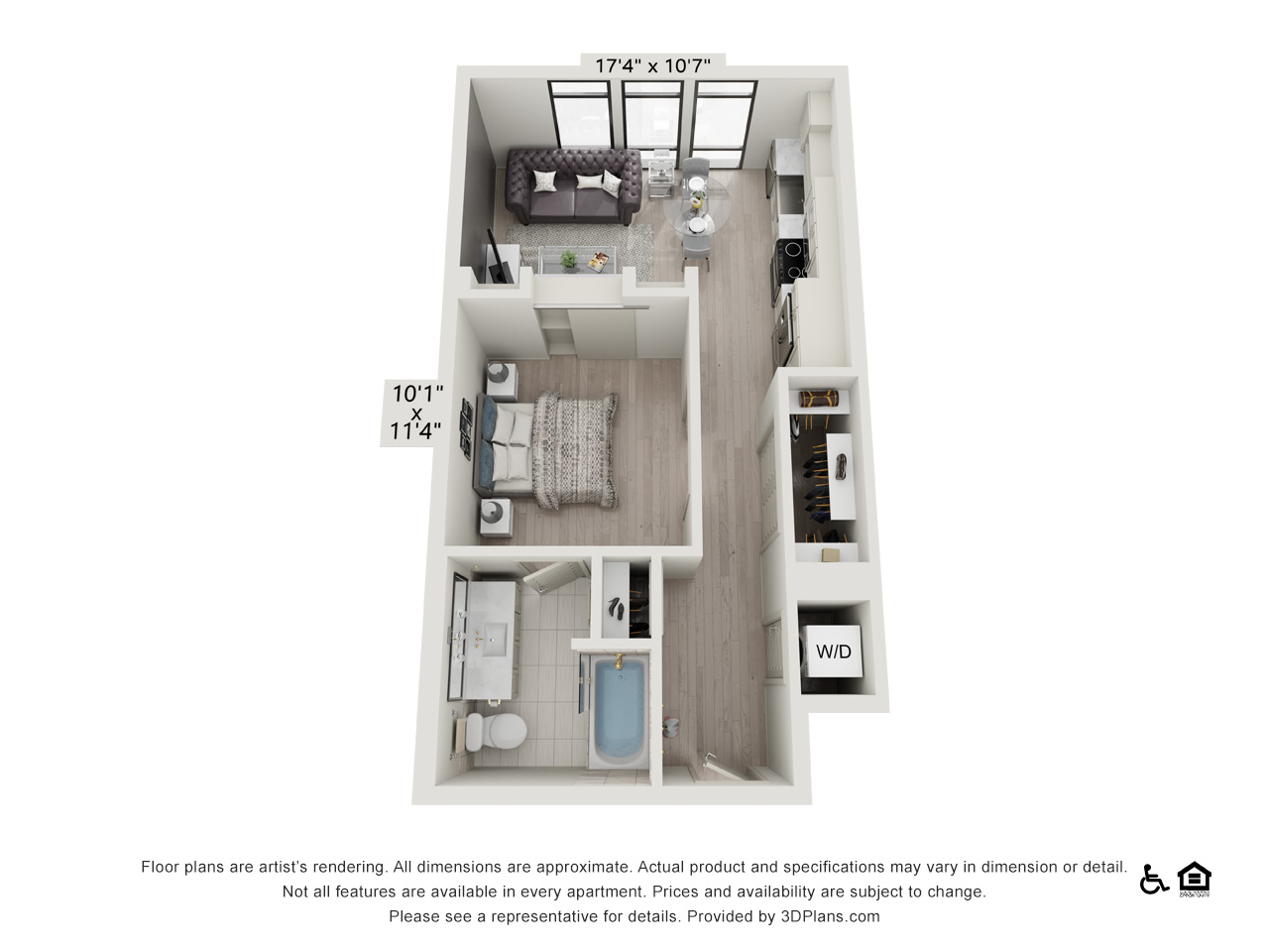 A1 floor plan