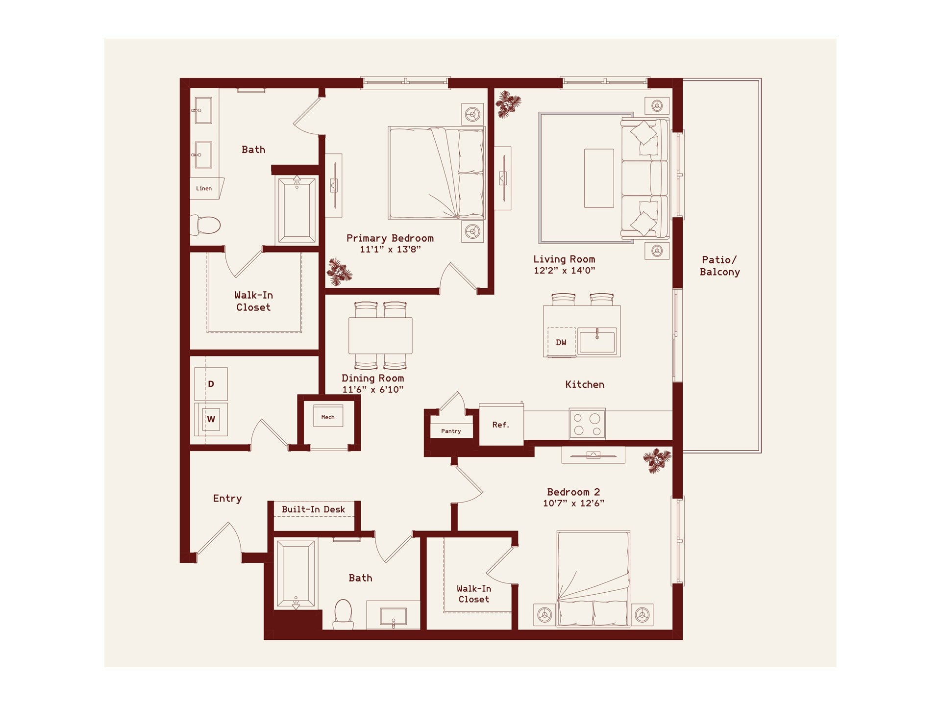 Bernard floor plan