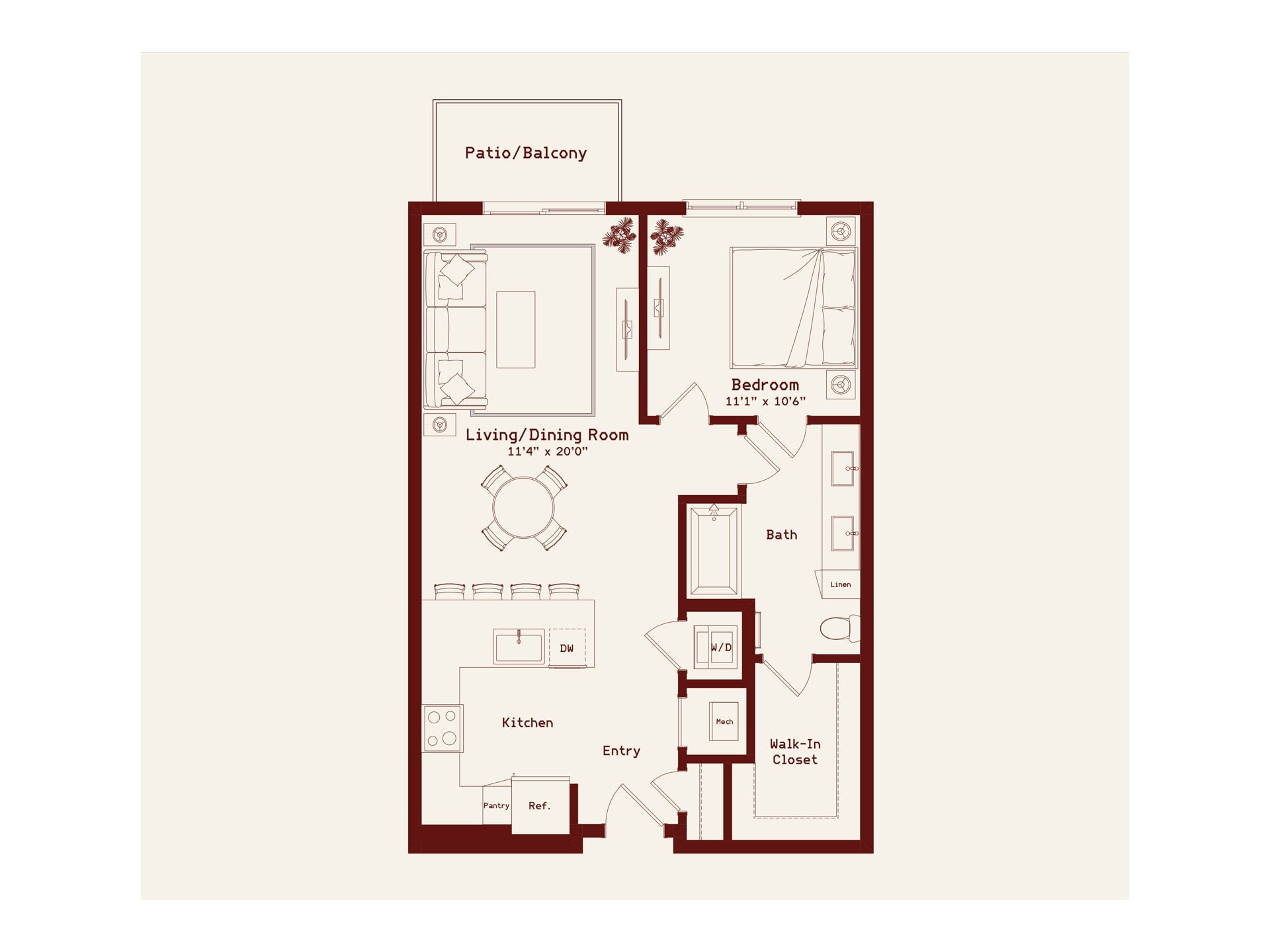 Lambert floor plan
