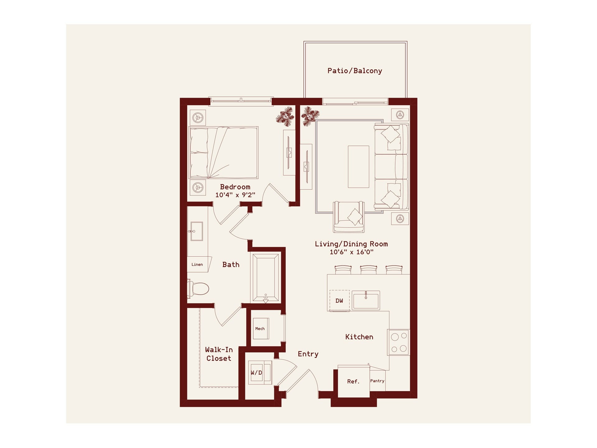 Parker floor plan