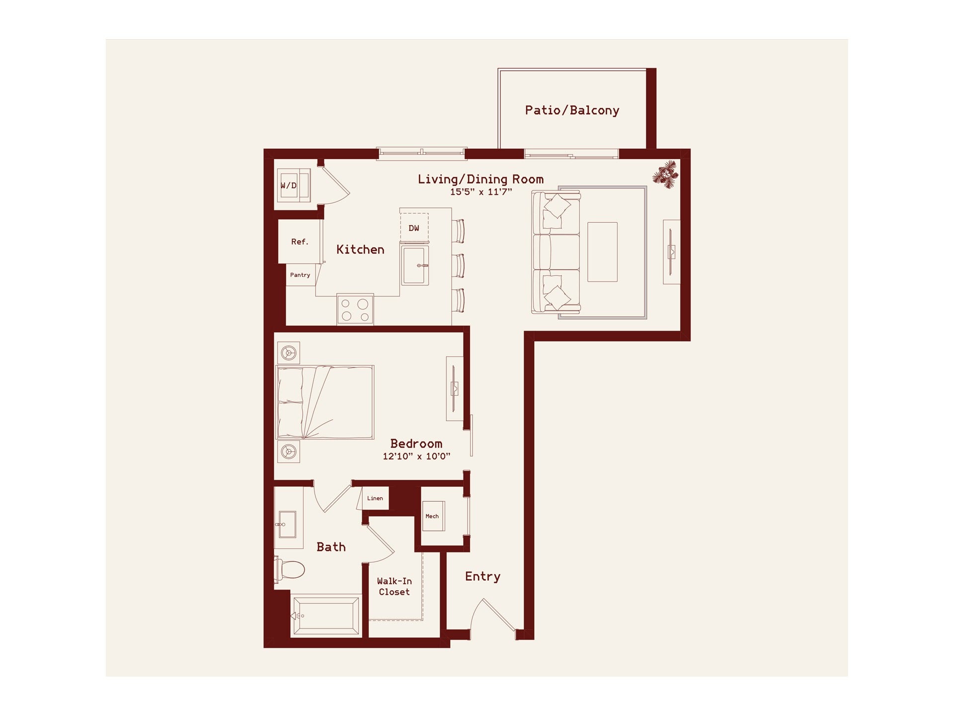 Clark floor plan