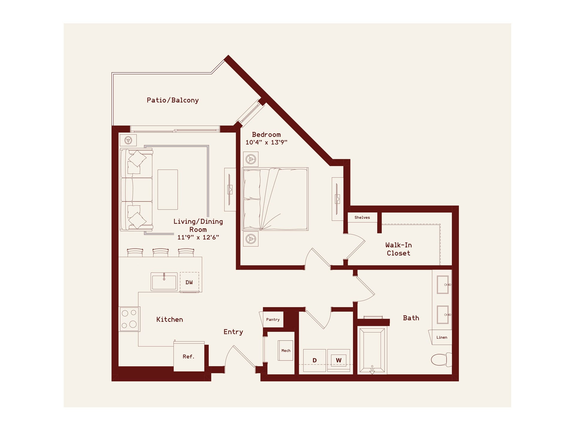 George floor plan