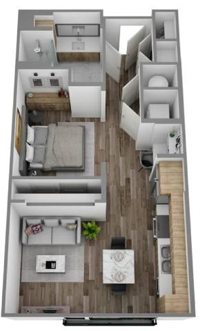 A floor plan