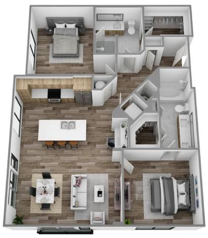 I floor plan