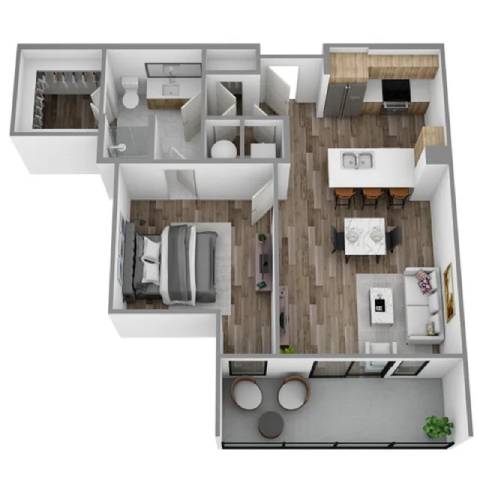 B floor plan
