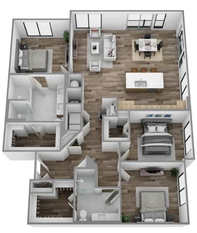 M floor plan