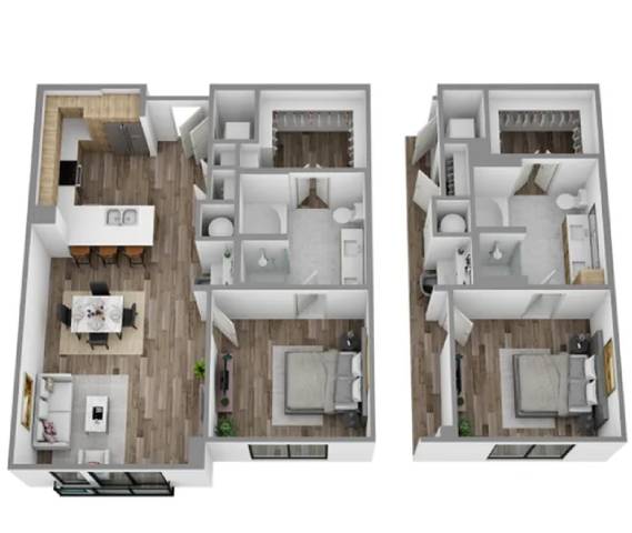 E floor plan