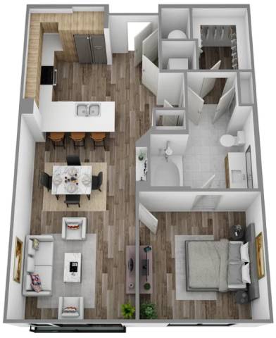 C floor plan